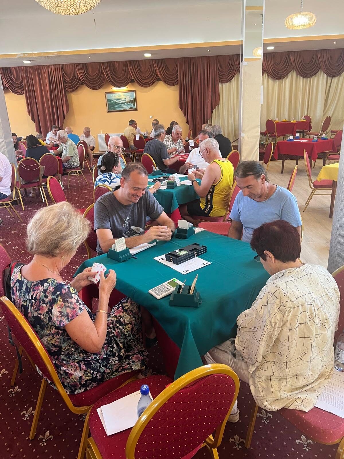 Club session in the main hall